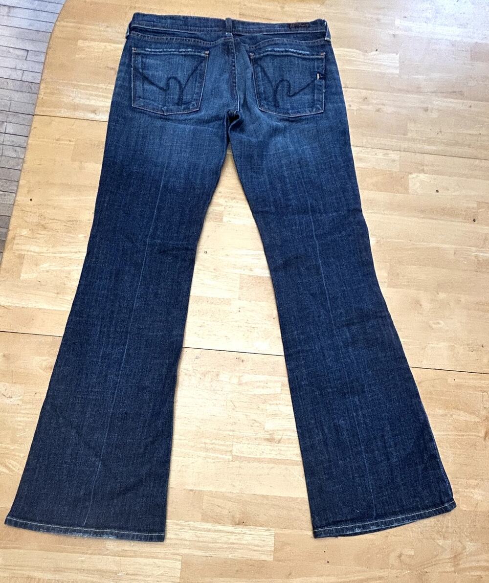 Citizens of Humanity Low Rise Flare Dark Wash Women's Denim Jeans Size 31
